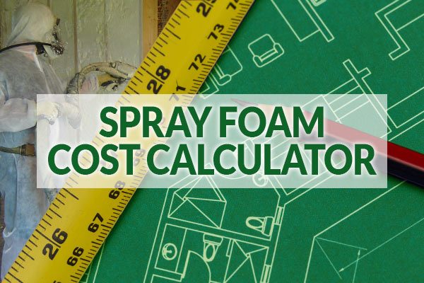 Spray Foam cost calculator
