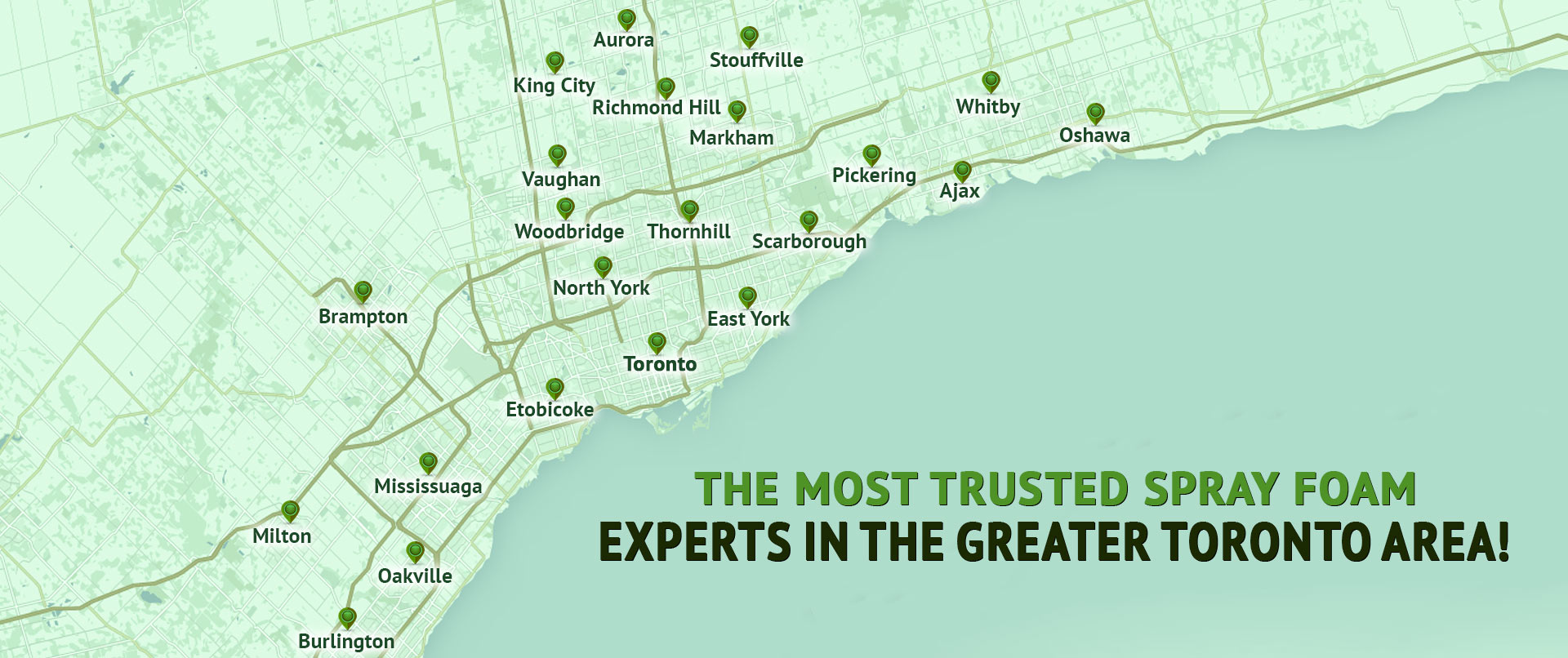 The Most Trusted Spray Foam Experts In The Greater Toronto Area Experts In The Greater Toronto Area!